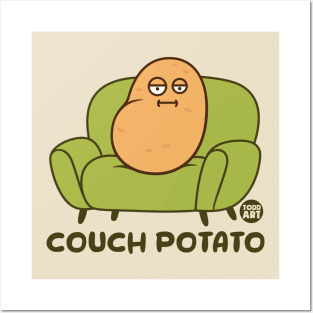 couch potato Posters and Art